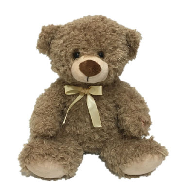 Função educacional luxuoso Toy Teddy Bear Stuffed Animal do diodo emissor de luz de 11,8 polegadas