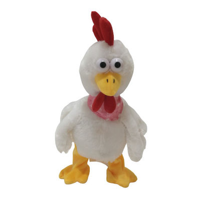 32cm uma dança bonito de 12,6 polegadas que canta Toy Chicken Hen Stuffed Animal macio