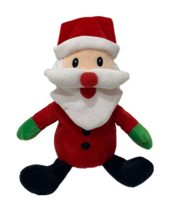 rena de 6.69in 0.17cm que fala Santa Claus Father Christmas Plush Toy