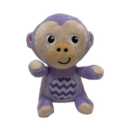 Presente do bicho de pelúcia de 15CM Fisher Price Plush Purple Monkey para crianças