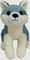 16cm 6,3 polegadas Wolf Wild Animal Plush Toys feito fora do bebê reciclado dos materiais amigável