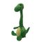 luxuoso Toy Recording &amp; discurso do dinossauro verde de 35cm ao torcer o pescoço