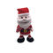 Natal de bloqueio Santa Plush Toy do canto 33cm