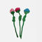 Brinquedos Roseflower colorido 28 Cm do luxuoso do dia de Valentim da tintura do laço