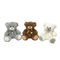 20 ursos do luxuoso do Cm 3 CLRS com presentes do dia de Valentim dos brinquedos do Bowknot para amantes