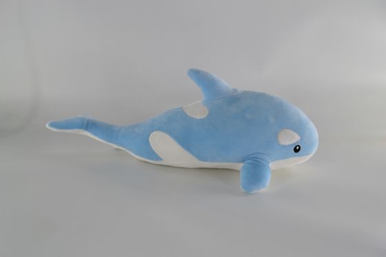 Animais do mar do golfinho azul claro