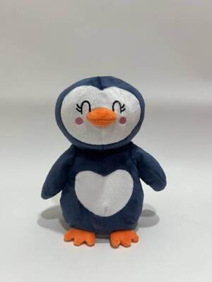 Gravação e repetição de movimento esquerdo e direito do pinguim