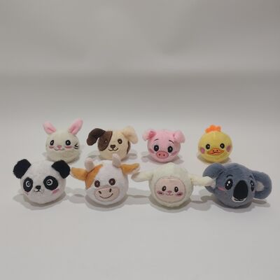 Coleção Vibrante de 8 Bolas Pula-Pula de Animais da Fazenda para a Hora da Brincadeira