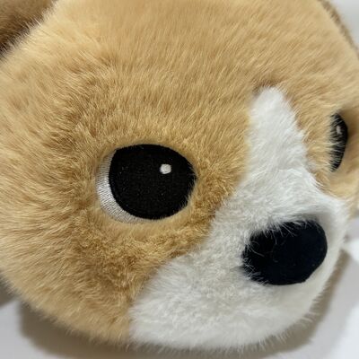 Almofada Beagle fofa almofada macia de pelúcia para cachorro para crianças e decoração de casa