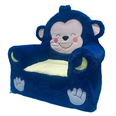 espuma decorativa Bean Bag Chair da memória da cadeira do luxuoso do macaco dos bichos de pelúcia de 48cm