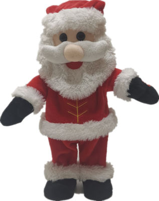GV de Santa Claus Musical Toy de 36cm canto 14.17in de passeio e dança