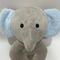 2023 Nova Chegada Bebê Brinquedos Plush Plush Anel Elefante Com Rato Fábrica BSCI