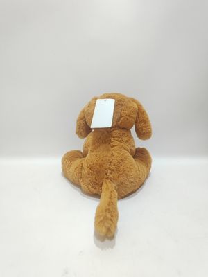 O brinquedo de pelúcia do cão pode ser aquecido no microondas