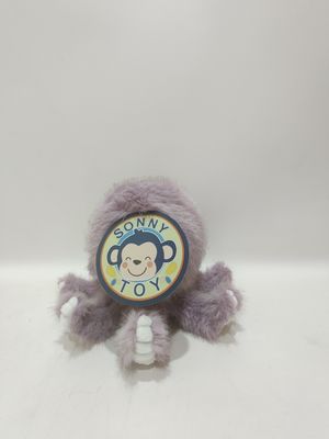 Figura de ação do polvo lindo boneca de conforto roxo boneca de brinquedo presente oceano