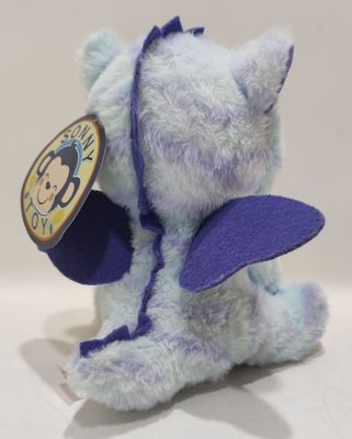 Movimento de dinossauro de olhos grandes gatos impressão de brinquedo de pelúcia elétrico gravação função de fala