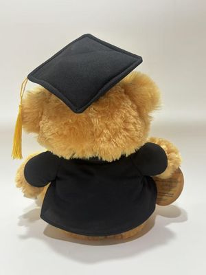 Graduação Urso Plush boneco de peluche boneco de conforto do bebé