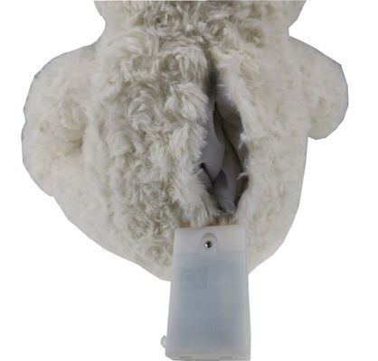 Hot-Selling Light Up LED animal recheado colorido brilhante Plush Ursinho de pelúcia projeção luz berço Plush Ursinho de pelúcia