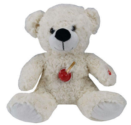 Hot-Selling Light Up LED animal recheado colorido brilhante Plush Ursinho de pelúcia projeção luz berço Plush Ursinho de pelúcia
