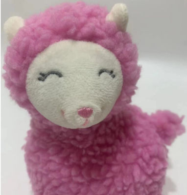 Gravação e repetição de logotipo personalizado Plush Animal animado Bebê brinquedo Llama recheado