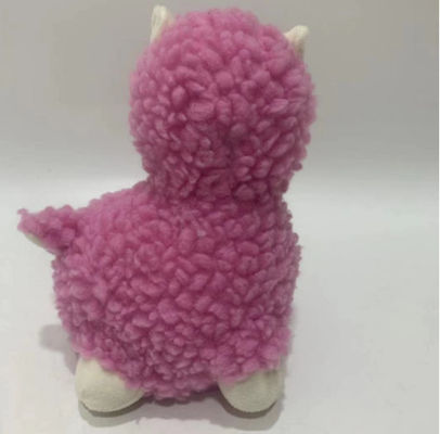 Gravação e repetição de logotipo personalizado Plush Animal animado Bebê brinquedo Llama recheado