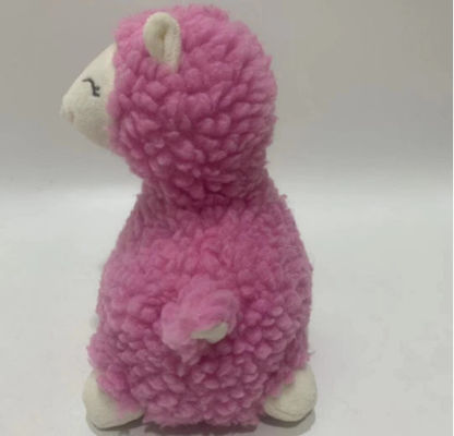 Gravação e repetição de logotipo personalizado Plush Animal animado Bebê brinquedo Llama recheado
