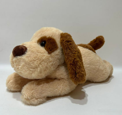 Filhinho de brinquedo de pelúcia com função de música de iluminação