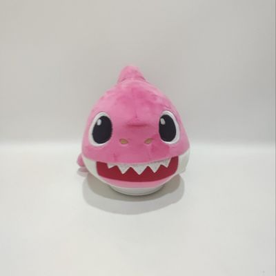Tubarão giratório personalizável de 15 cm brinquedo de pelúcia de fábrica