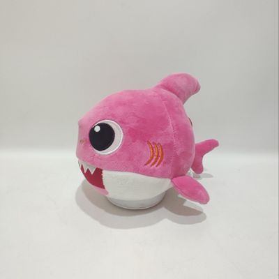 Tubarão giratório personalizável de 15 cm brinquedo de pelúcia de fábrica