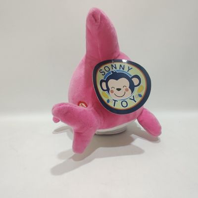 Tubarão giratório personalizável de 15 cm brinquedo de pelúcia de fábrica