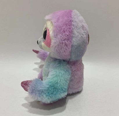 Gravação e repetição de logotipo personalizado esquerda e direita Movimento Roxo Roxo Cor-de-rosa Trapaça de Plush Toy