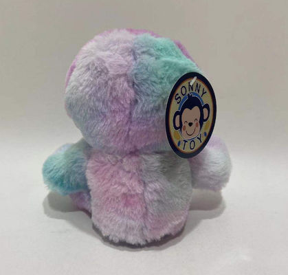 Gravação e repetição de logotipo personalizado esquerda e direita Movimento Roxo Roxo Cor-de-rosa Trapaça de Plush Toy
