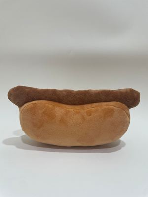 7 peças de pelúcias sortidas de cachorro-quente, animais de pelúcia fofos de comida para crianças e decoração de casa