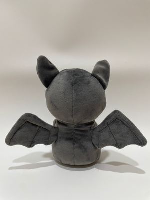 7 Pcs Bat assortado com brinquedos de pelúcia de abóbora, animais cheios de comida fofinha para crianças e decoração doméstica