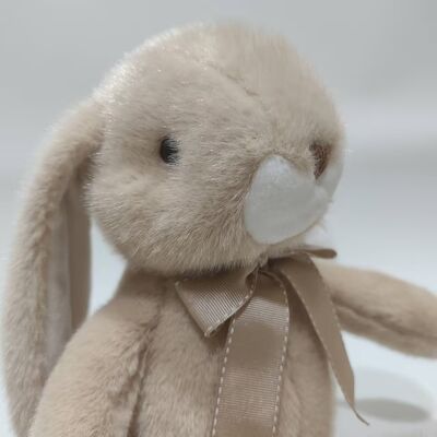 2 Assorted Sitting Lop-Ear Rabbit Plush Toys Suave & Cute Coelhinho Recheado para bebê