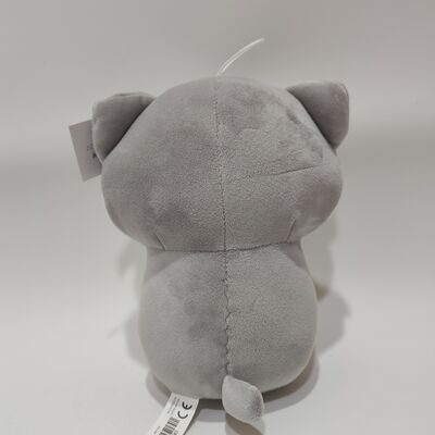 20cm Pelúcia Super Macia e Fofinha Shiba Inu Abraçando Copo de Bubble Tea