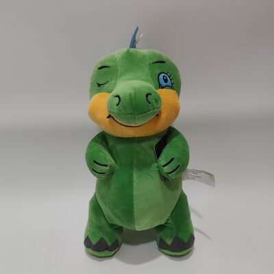30 cm Verde Dinossauro Super Maciço em pé brinquedo de pelúcia