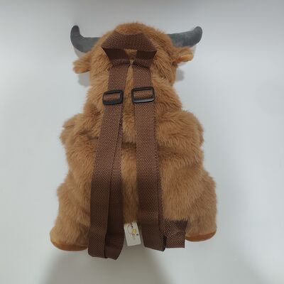 Mochila Decorativa de Vaca Highland para Crianças