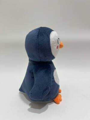 Gravação e repetição de movimento esquerdo e direito do pinguim