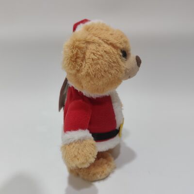 Urso de Natal cantando e caminhando com música e movimento