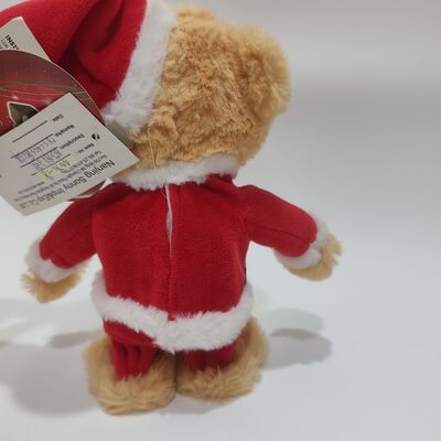 Urso de Natal cantando e caminhando com música e movimento