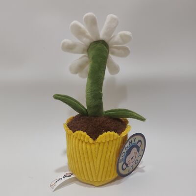 Brinquedo de Pelúcia Daisy que Grava e Reproduz