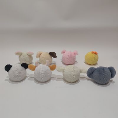 Coleção Vibrante de 8 Bolas Pula-Pula de Animais da Fazenda para a Hora da Brincadeira