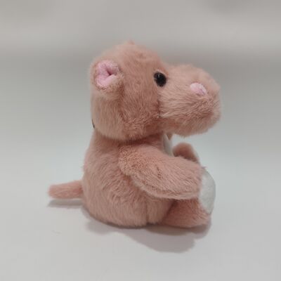 Hipopótamo Falador Suave e Carinhoso Animal de Pedaço para Venda