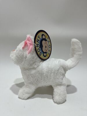 Animal de Pelúcia Personalizado Fofo Gato Andante Eletrônico Brinquedo de Pelúcia