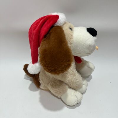 Brinquedo de pelúcia fofo para cachorro dançante com recursos musicais divertidos