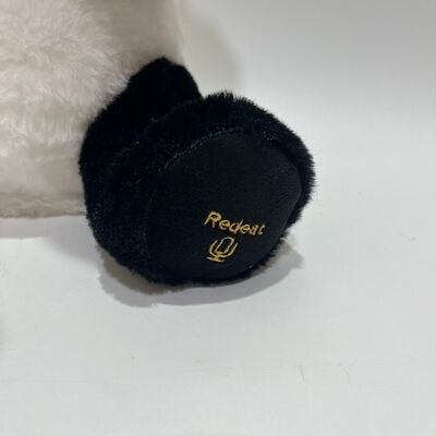 Interativo Peek-a-Boo Panda brinquedo de pelúcia com função de repetição e música