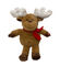 luxuoso Toy Personalised Christmas Reindeer Teddy BSCI do diodo emissor de luz de 0.28m 11.02ft