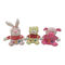 desenhos animados enchidos 7.87in Cat Plush Toy With Bell de 0.2M Bunny With Long Ears Pig