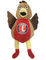 lembrança vermelha Toy Charlton Athletic Mascot For Child de 0.4M 15.75in Brown amigável