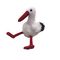 Repetindo o luxuoso de gravação Toy Moving White Stork